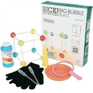 MAR kids store ألعاب تعليميه ومونتيسوري وأخرى  montessori & educational toy Bubble Lab Science Kit for Kids of Ages 6 Year Plus-Big Bubble Blast Experiments