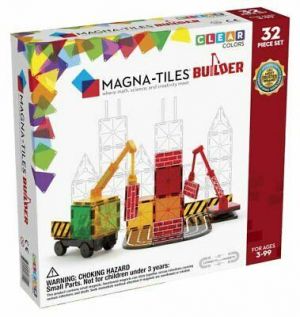 Magna-Tiles Builder Set, The Original Magnetic Building Tiles for Creative Play