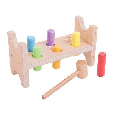 MAR kids store ألعاب تعليميه ومونتيسوري وأخرى  montessori & educational toy Bigjigs Toys Wooden My First Hammer Bench Play Set Toy